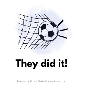 " They did it!" - Soccer & Fitness   Victory Digital Ecard